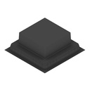 [UBD 320 357] Kunststoff-Einbaubox, schwarz, zu UBD 320, oben: 330x330mm, unten: 508x508mm, H: 192mm