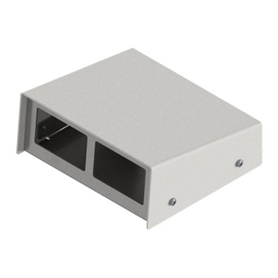 Anschlussbox ABH 100 für 2 FLF horizontal, leer