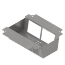[UBD 215 245] Élément de prise pour 2x4V FLF, fil de terre inclus, vide