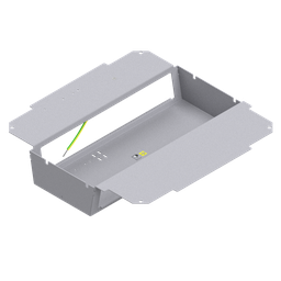 [UBD 321 339] Steckdoseneinsatz mit 2x 6 Stk. 45x45 Ausschnitten